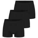 ブレッド&ボクサーズ:ORGANIC COTTON ボクサートランク 3PK (ブラック)[ボクサーパンツ/ 男性下着/ メンズインナー/人気ブランド/おすすめ...