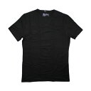 ブレッド&ボクサーズ:MEN'S VネックTシャツ (ブラック)[ボクサーパンツ 男性下着 メンズインナー 人気ブランド おすすめギフト 誕生日プレゼント メン...