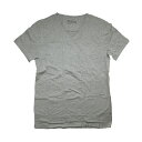 ブレッド＆ボクサーズ：MEN'S RELAXED VNECK Tシャツ (グレー)[Tシャツ/男性下着/メンズインナー/人気ブランド/おすすめギフト/誕生日プレゼント/メンズファッション] 1