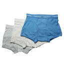 カルバンクライン:COTTON CLASSICS ボクサーパンツ 3PK (タペストリーティール/ダブ/グレーヘザー)[ボクサーパンツ/ 男性下着/ メンズイン...