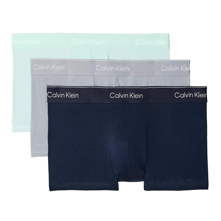 カルバンクライン：ICON COTTON STRETCH ローライズボクサーパンツ 3PK (ショア ...