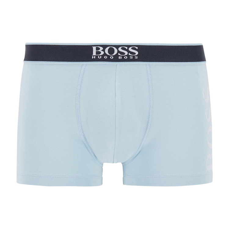 HUGO BOSS ヒューゴボス：24 LOGO ボクサーパンツ (ライトブルー)[ボクサーパンツ 男性下着 メンズインナー 人気ブランド おすすめギフト 誕生日プレゼント メンズファッション]