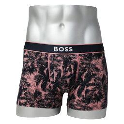 HUGO BOSS ヒューゴボス：24PRINT ボクサーパンツ (オープンピンク)[ボクサーパンツ/ 男性下着/ メンズインナー/人気ブランド/おすすめギフト/誕生日プレゼント/メンズファッション]