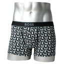 HUGO BOSS ヒューゴボス：24 PRINT ボクサーパンツ (グリーン)[ボクサーパンツ/ 男性下着/ メンズインナー/人気ブランド/おすすめギフト/誕生日プレゼント/メンズファッション]