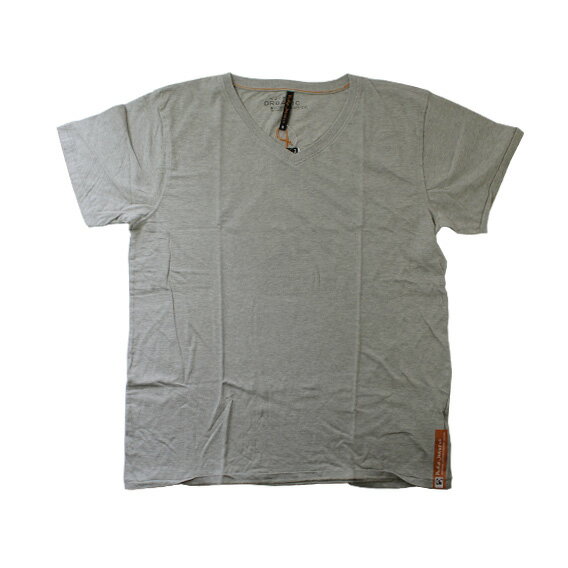 ヌーディージーンズ：ORGANIC COTTON VネックT