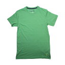 ポロラルフローレン：POLO RALPH LAUREN HANGING CREW Tシャツ (グリーン)[Tシャツ 男性下着 メンズインナー 人気ブランド おすすめギフト 誕生日プレゼント メンズファッション]