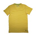 ポロラルフローレン:POLO RALPH LAUREN HANGING VネックTシャツ (イエロー)[Tシャツ 男性下着 メンズインナー 人気ブランド おすす...