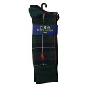 【ネコポス可:1点まで】ポロラルフローレン:TARTAN PLAID ソックス 2PK (マルチ)[ソックス/ 男性下着/ メンズインナー/人気ブランド/おすす...