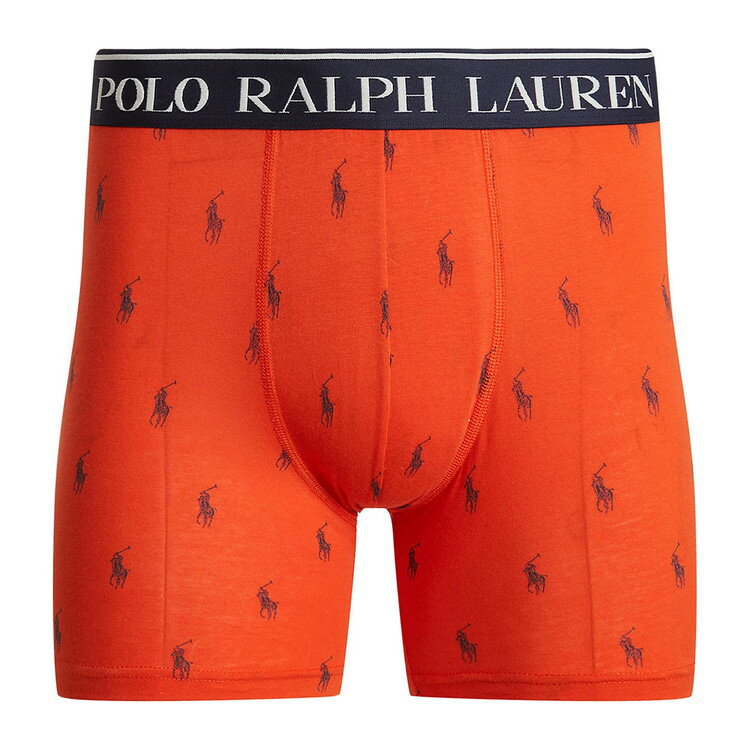 Polo Ralph Lauren 【ネコポス可:2点まで】ポロラルフローレン：ORGANIC STRETCH COTTON ボクサーブリーフ (ダスクオレンジ)[ボクサーパンツ/ 男性下着/ メンズインナー/人気ブランド/おすすめギフト/誕生日プレゼント/メンズファッション]