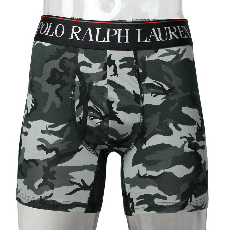 Polo Ralph Lauren 【ネコポス可:2点まで】ポロラルフローレン：4D FLEX - COOLING MICROFIBER with Pocket ボクサーブリーフ (ライダーカモ)[ボクサーパンツ/ 男性下着/ メンズインナー/人気ブランド/おすすめギフト/誕生日プレゼント/メンズファッション]