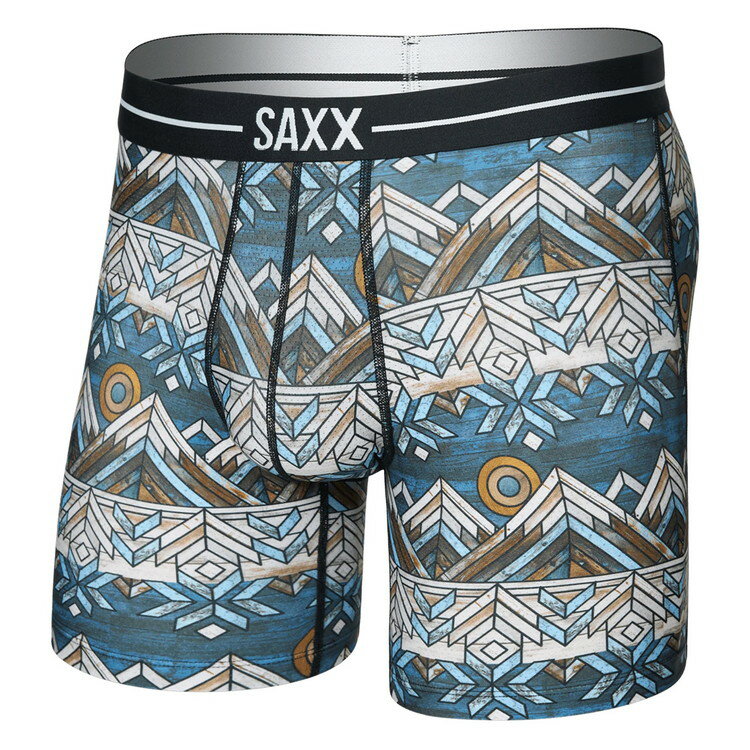 サックス：VOLT BREATHABLE MESH ボクサーブリーフ (ティンバーライン／マルチ)[ボクサーパンツ/ 男性..