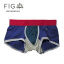フィグ:FIG UNDERWEAR (レッド/ブルー)[ボクサーパンツ 男性下着 メンズインナー 人気ブランド おすすめギフト 誕生日プレゼント メンズファッシ...