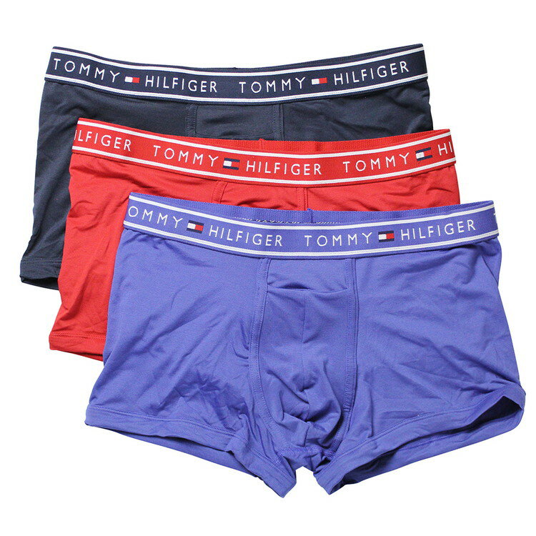 Tommy Hilfiger トミーヒルフィガー：FLEX EVOLVE ボクサーブリーフ 3PK (マホガニー)[ボクサーパンツ 男性下着 メンズインナー 人気ブランド おすすめギフト 誕生日プレゼント メンズファッション]