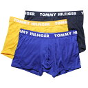 トミーヒルフィガー:STATEMENT FLEX ボクサーパンツ3PK (コバルト)[ボクサーパンツ/ 男性下着/ メンズインナー/人気ブランド/おすすめギフト...