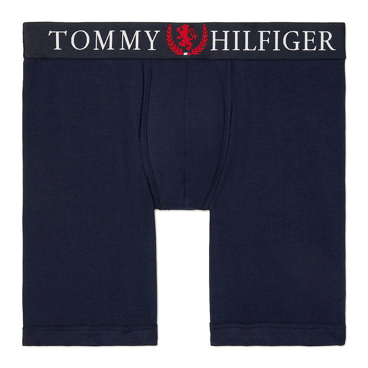 Tommy Hilfiger 【ネコポス可:2点まで】トミーヒルフィガー：AUTHENTIC STRETCH ボクサーブリーフ (ダークネイビー)[ボクサーパンツ 男性下着 メンズインナー 人気ブランド おすすめギフト 誕生日プレゼント メンズファッション]