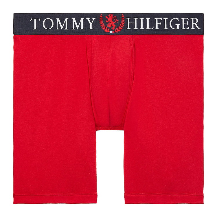 Tommy Hilfiger 【ネコポス可:2点まで】トミーヒルフィガー：AUTHENTIC STRETCH ボクサーブリーフ (マホガニー)[ボクサーパンツ 男性下着 メンズインナー 人気ブランド おすすめギフト 誕生日プレゼント メンズファッション]