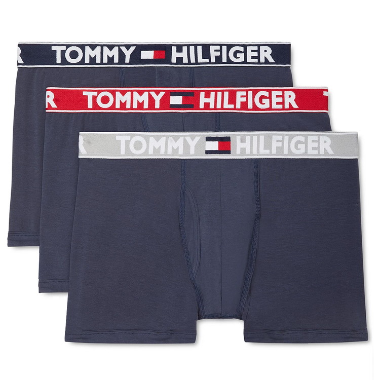 Tommy Hilfiger トミーヒルフィガー：COMFORT EVOLVE ボクサーパンツ (ダークネイビー)[ボクサーパンツ 男性下着 メンズインナー 人気ブランド おすすめギフト 誕生日プレゼント メンズファッション]