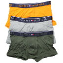 Tommy Hilfiger トミーヒルフィガー：LUXE STRETCH ボクサーパンツ3PK (クリームシクル)[ボクサーパンツ/ 男性下着/ メンズインナー/人気ブランド/おすすめギフト/誕生日プレゼント/メンズファッション]