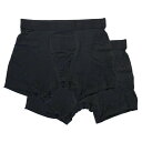 トミージョン:COTTON BASICS ボクサーパンツ 2PK (ブラック)[ボクサーパンツ/ 男性下着/ メンズインナー/人気ブランド/おすすめギフト/誕生...