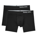トミージョン:COOL COTTON ボクサーパンツ 2PK (ブラック)[ボクサーパンツ/ 男性下着/ メンズインナー/人気ブランド/おすすめギフト/誕生日プ...