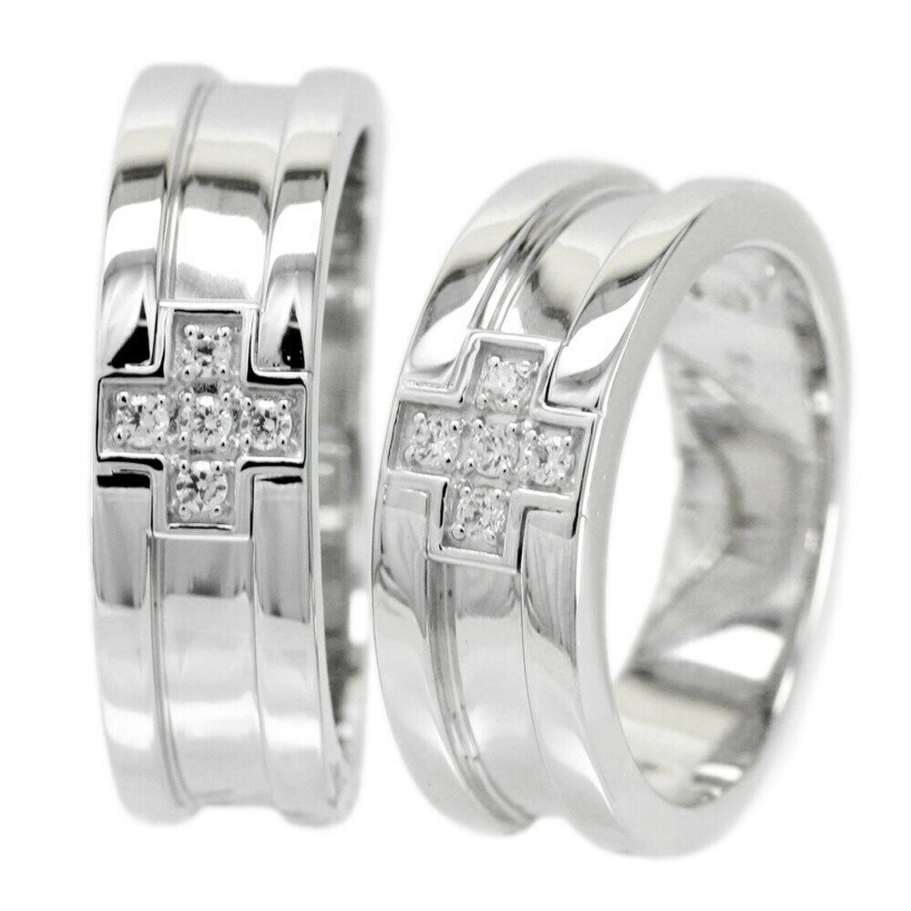 【10%OFF】プラチナ 幅広 平打ち クロス ダイヤモンド リング 誕生日 記念日 Pt900 メモリアル ブライダルリング ペアリング プレゼント ギフト ...
