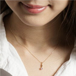 K18ゴールド一粒石ネックレスペンダント【K18WG】【K18YG】【K18PG】ガーネットアメシストアクアマリンエメラルドムーンストーンルビーペリドットサファイアトルマリンシトリントパーズタンザナイトギフト自分ご褒美10P06Aug16