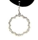 【P10倍 8/24 20:00〜】ダイヤピアス ダイヤモンド0.18ct アンティーク調 フックピアス プラチナ900 ギフト 誕生日 プレゼント プラチナ ...