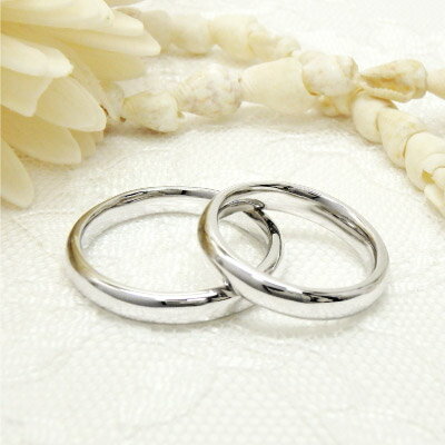 500円OFF リング k18ゴールド 幅3.5mm レディース 甲丸地金リング 結婚指輪 記念日 マリッジリング auc-luire-10008697 luire サンプル画像2