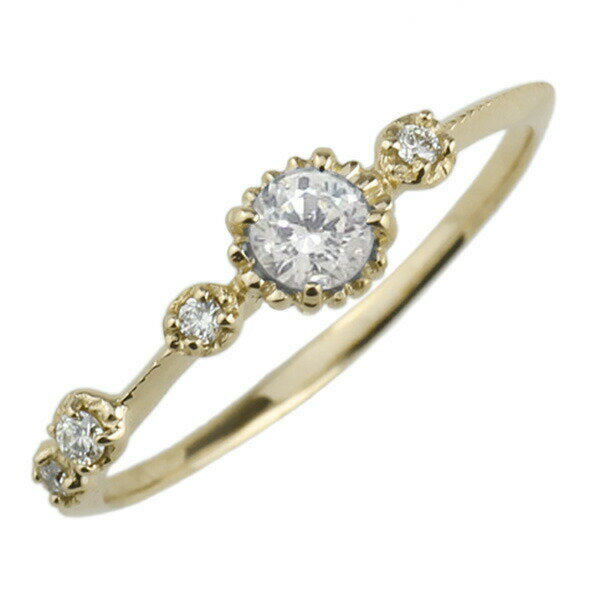 18金ダイヤモンドk18ピンキーリ...