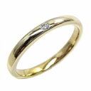 【P5倍 超ポイントアップ祭】k10 ゴールド ダイヤリング 一粒石 重ね付け ダイヤモンドリング 結婚指輪 刻印 ギフト 誕生日 プレゼント ストレート ゴー...