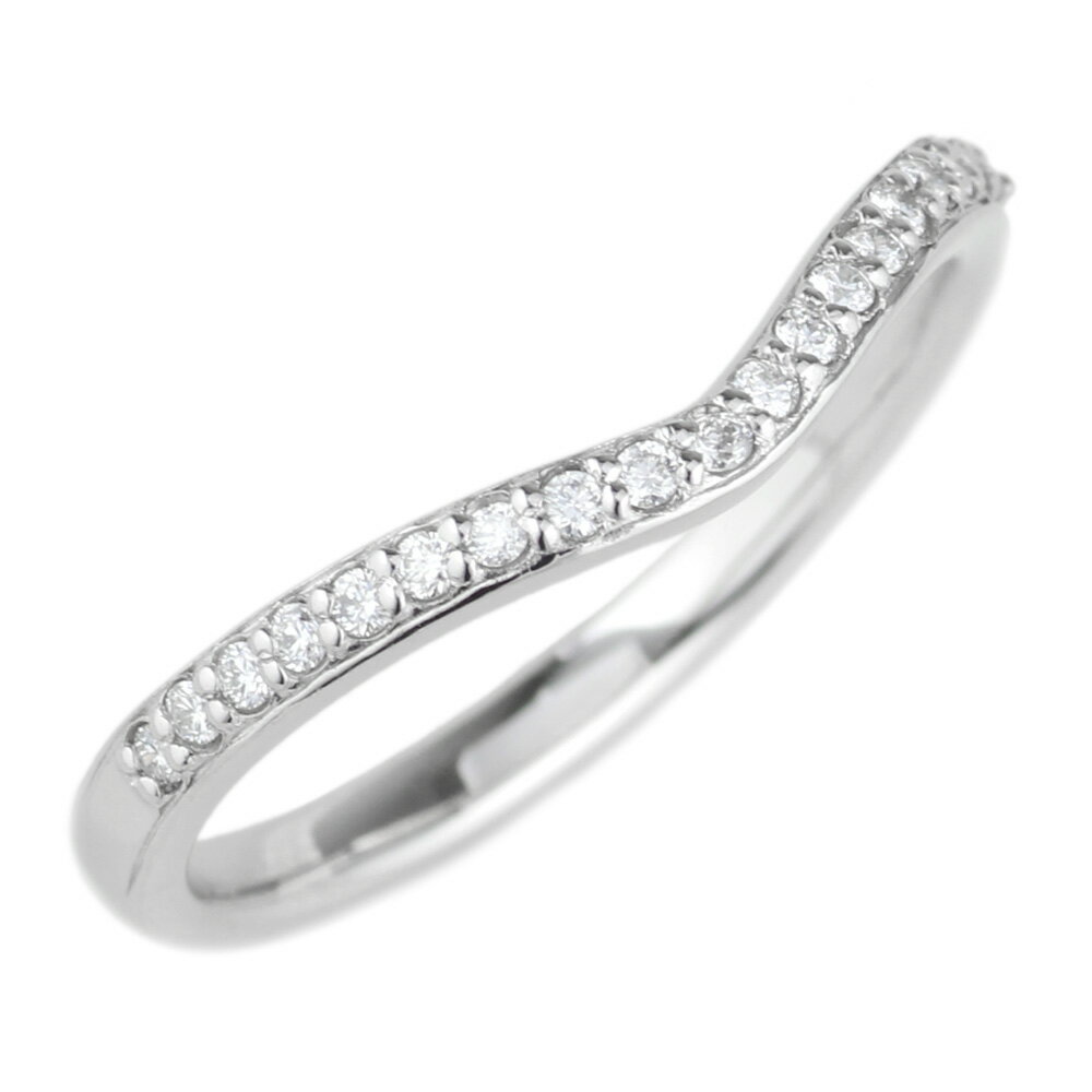 【10%OFF】18k k18ゴールド ダイヤリング V字 結婚指輪 刻印 k18WG 天然ダイヤモンド ギフト 誕生日 プレゼント 結婚記念 ブラックフライデ...