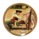 Norman Rockwell ノーマン ロックウェル コレクタープレート 飾り皿 絵皿 Sign of the Times インテリア 陶器【中古】 ユニセックス(3)