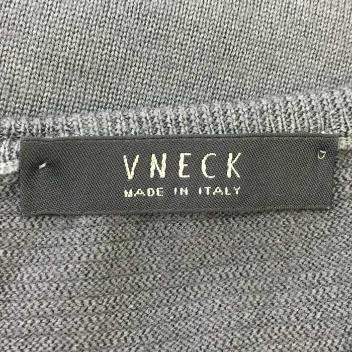 ブイネック VNECK Vネック ニット セーター サイズ52 グレー【中古】