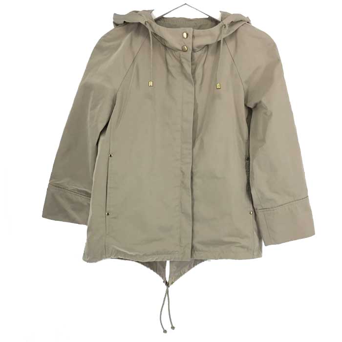 Rakuten - イエナ IENA フード付きブルゾン 36 ベージュ【中古】