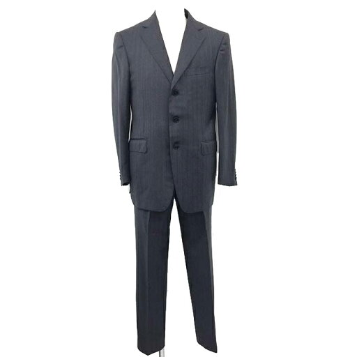 エルメネジルドゼニア Ermenegildo Zegna TOROFEO スーツ 48 グレー 中古 エルメネジルドゼニア Ermenegildo Zegna TOROFEO スーツ 48 グレー 中古