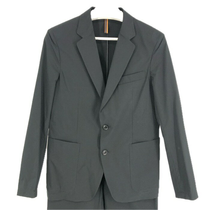 Paul Smith ポール・スミス セットアップ ソロテックス ジャケット アンクルカットパンツ 103058 1533NT/150MT ブラック Mサイズ【中古】メンズ