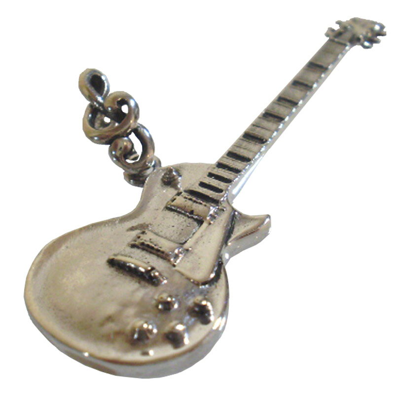 【Silver925ギター型ネックレス】ロック系楽器ギター