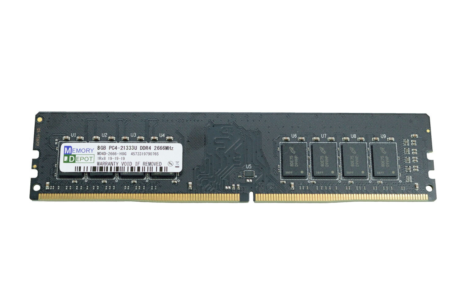 8GB PC4-21333 (PC4-21300) DDR4 2666 288pin 8chip品 DIMM PCメモリー 【相性保証付】 宅配便発送 送料込