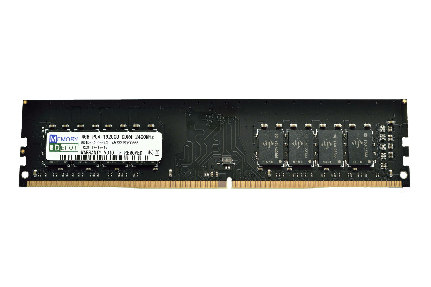 4GB PC4-19200 DDR4 2400 288pin DIMM PCメモリー 【相性保証付】 番号付メール便発送 送料込