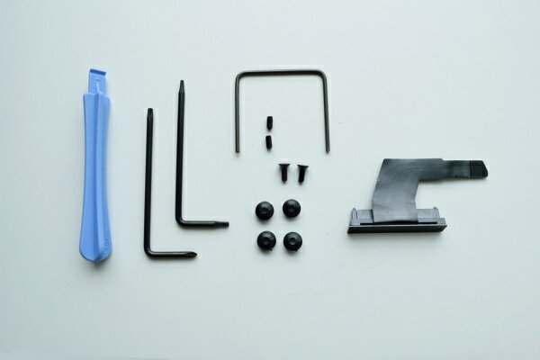 Macmini 2011 2012用 Flex SATA Cable 工具付き SSD/HDD増設用キット 上段ベイ用