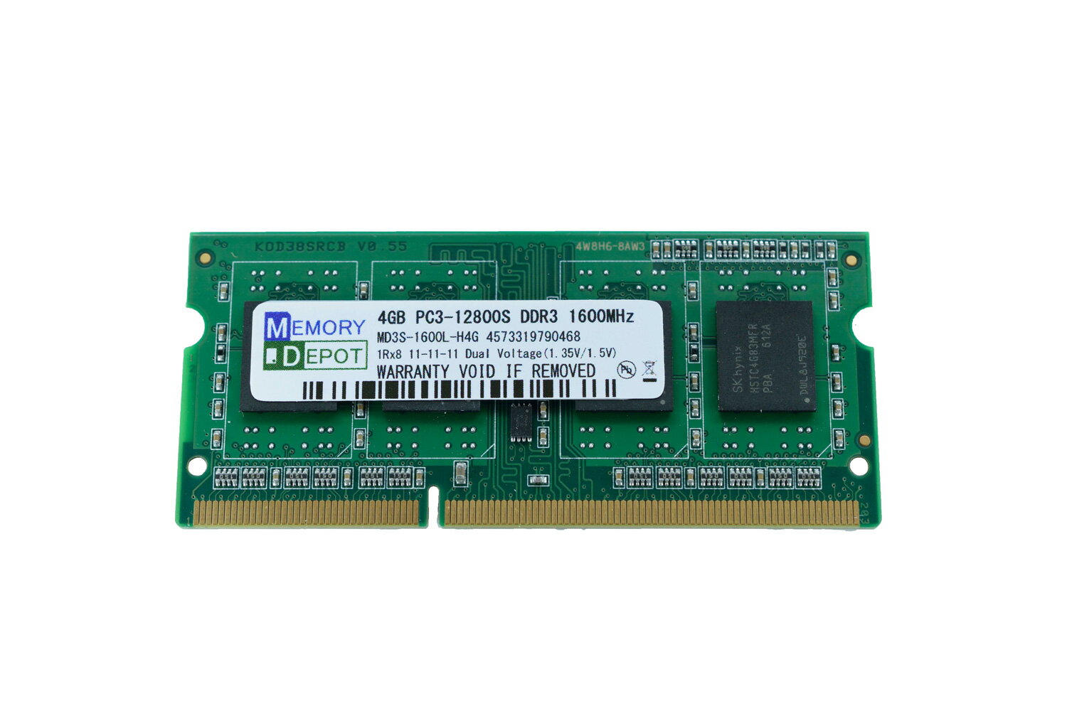 4GB PC3L-12800 DDR3L 1600 204pin SODIMM PCメモリー 【相性保証付】 宅配便発送 送料込