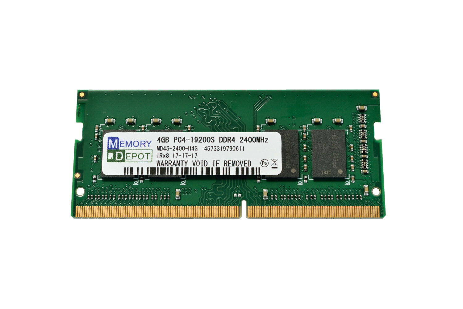 4GB PC4-19200 DDR4 2400 260pin SODIMM Macメモリー 【相性保証付】 番号付メール便発送 送料込