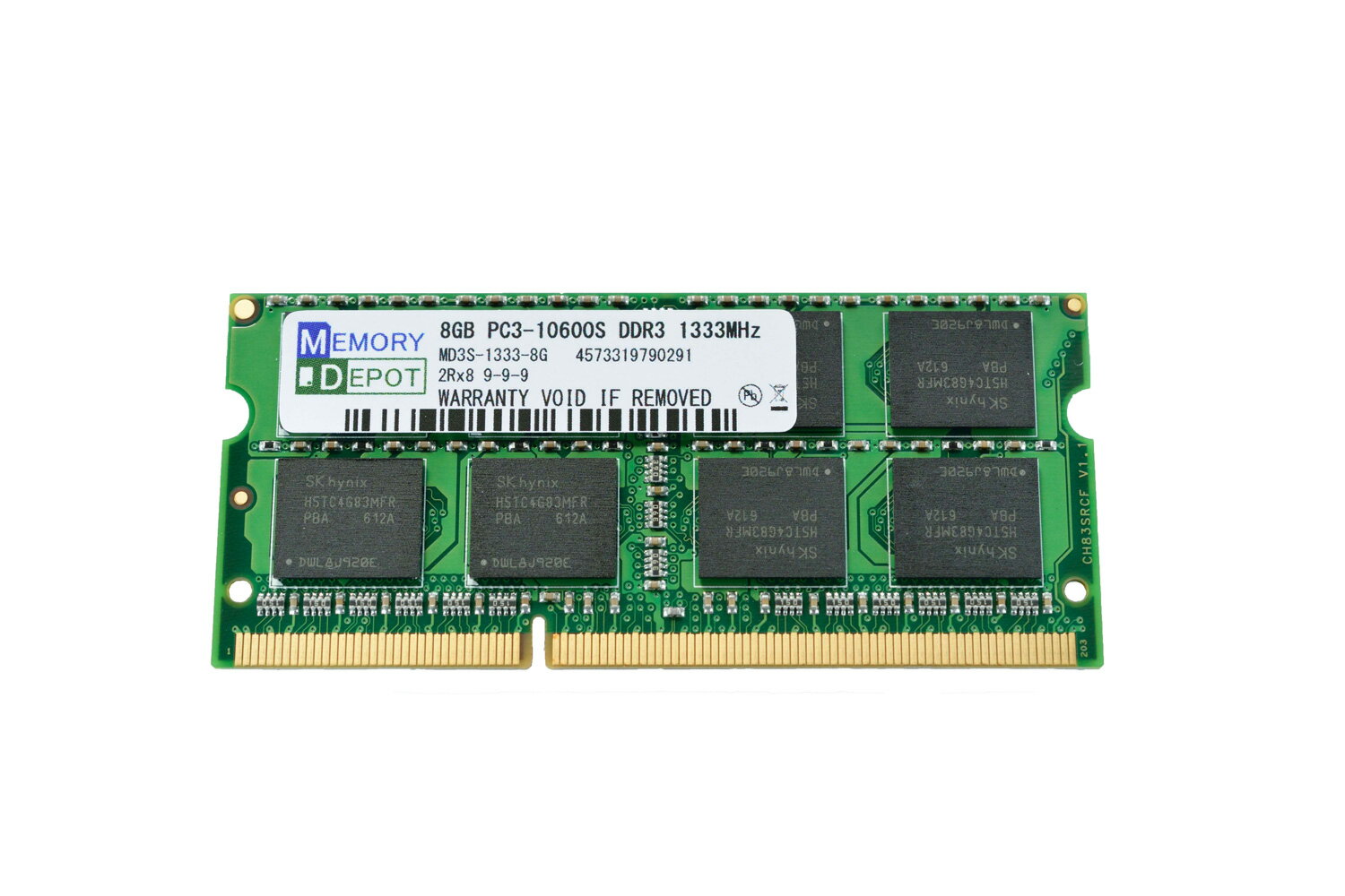 8GB PC3-10600 DDR3 1333 204pin SODIMM PCメモリー  番号付メール便発送 送料込