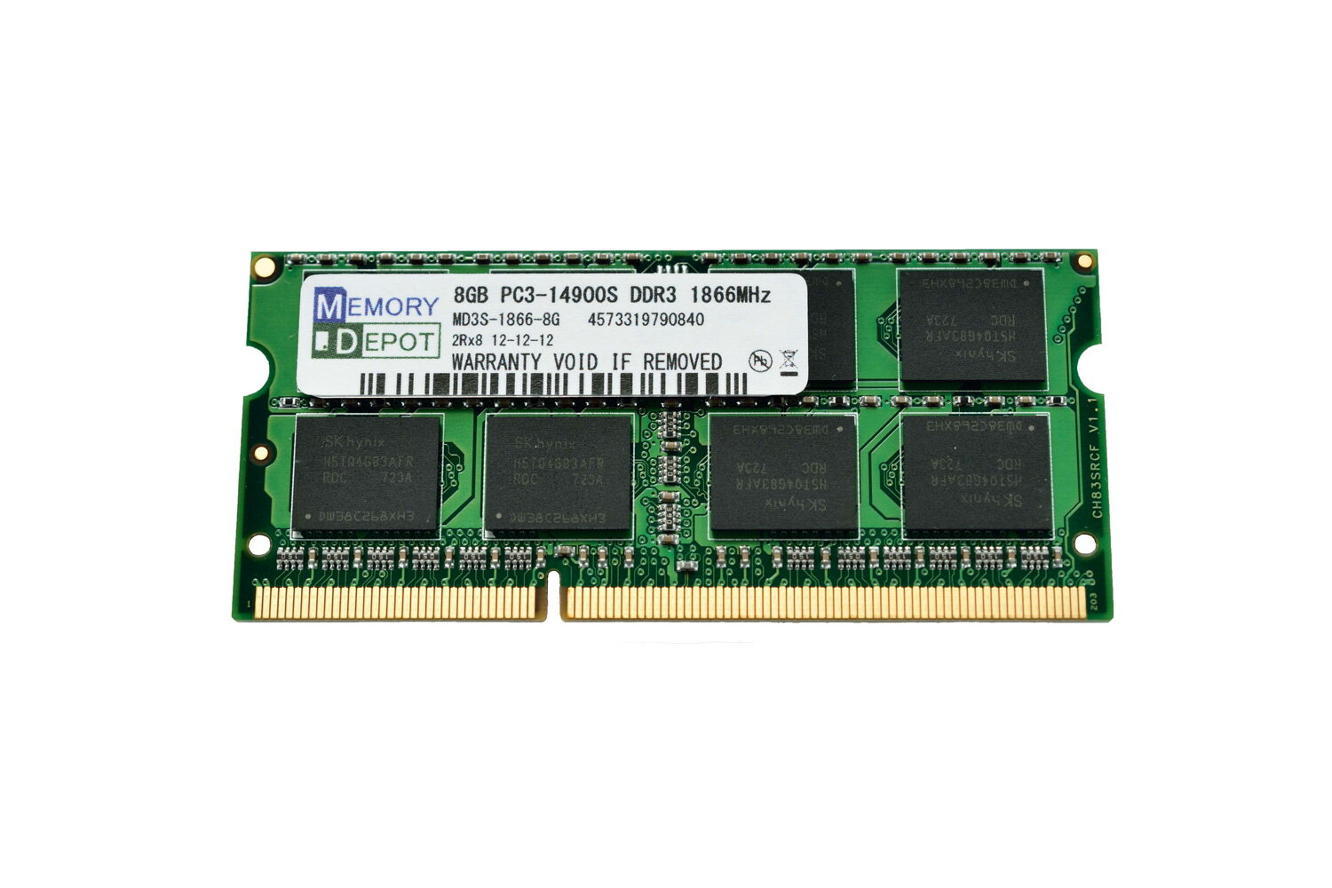 8GB PC3-14900 DDR3 1866 204pin SODIMM (1867MHz) Macメモリー 【相性保証付】iMac 2015 Retina 5K 27inch用 番号付メール便発送 送料込