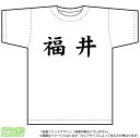 福井Tシャツ(ドライスポーツT-shirt：ホワイト)