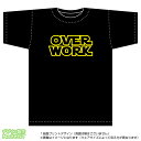 オーバーワークTシャツ(綿100%T-shirt:黒)