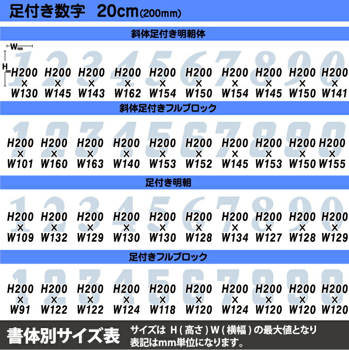 簡単アイロン接着!背番号・胸番号用足つきナンバーワッペン(20cm)通販 サッカー 用品 セール