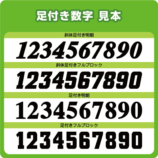 簡単アイロン接着!背番号・胸番号用足つきナンバーワッペン(25cm)ネット注文 サッカー 用品 セール