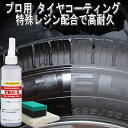 プロ用 タイヤコーティング剤【TRG-X】施工セット タイヤコーティング タイヤコート タイヤ WAX ワックスタイヤコート剤 艶出し剤 業務用