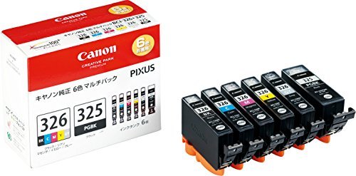 CANON 純正インク BCI-326+325/6MP マルチパック ポスカ付